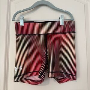 Under Armour Women's CompressionShorts- Red and Black